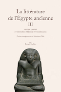 Littérature de l'Égypte ancienne, v. 03